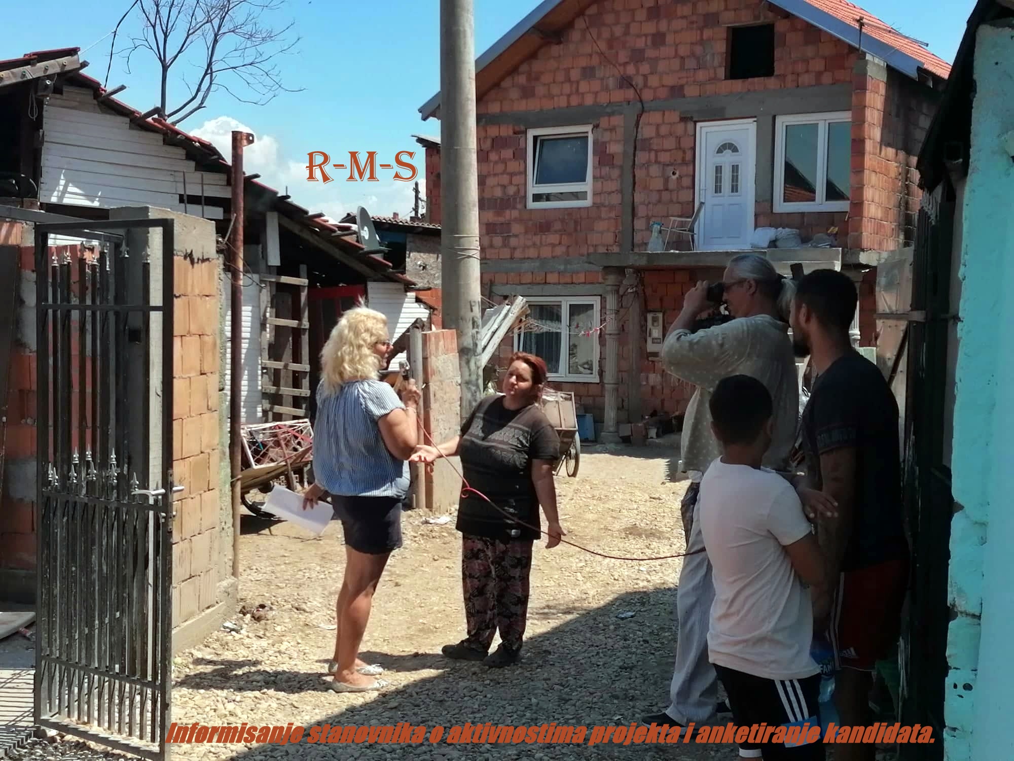 R-M-S U REALIZACIJI PROJEKTA-“INFORMISANJE I PODRSKA KROZ EDUKACIJU ROMA U SMEDEREVU“TOKOM RADNE POSETE SMEDEREVU.