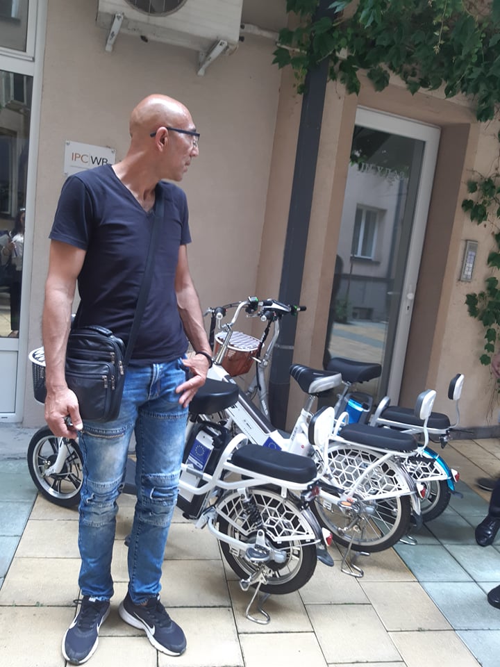 Predstavljanje motocikala sakupljačima sekundarnih sirovina